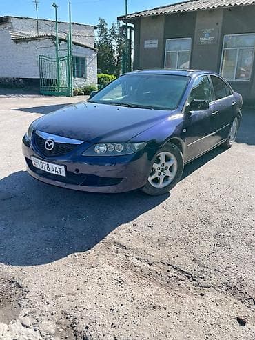 Унаа сатуу: Mazda 6: 2001 г., 2 л, Кол менен иштөөчү, Бензин, Седан — 1