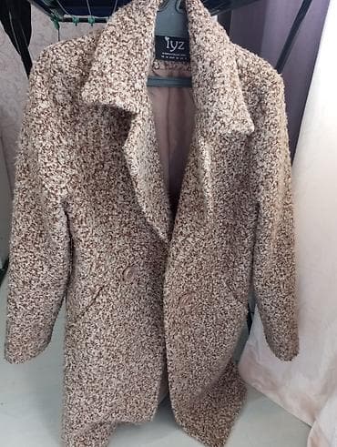 Свадебные платья и аксессуары: Пальто, Классика, Зима, Тедди, По колено, Карманы накладные, M — 2