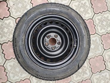 Колеса в сборе 205 / 65 / R 16, Лето, Б/у, Запаска, Легковые, Железные, отверстий - 5 at lalafo.kg Колеса в сборе 205 / 65 / R 16, Лето, Б/у, Запаска, Легковые, Железные, отверстий - 5
