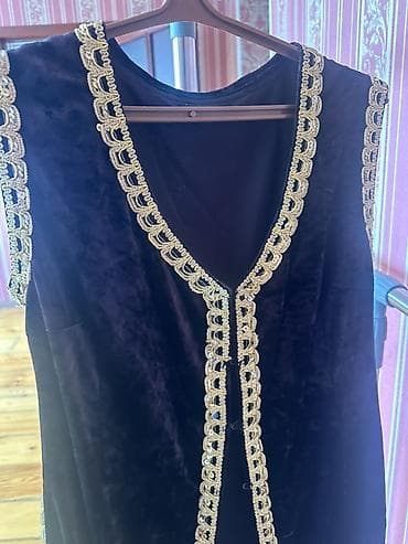 безрукавка с капюшоном: Национальный костюм, Женский, 44, 46 (M) — 10