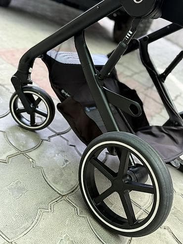 cybex коляска: Коляска, Cybex, цвет - Черный, Б/у, Самовывоз — 4