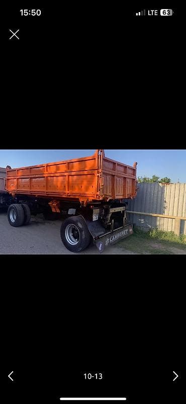 купит погрузчик: Прицеп, Special trailer, Самосвал, Б/у — 9