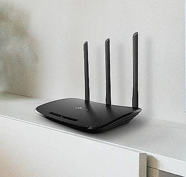 Модемдер жана тармак жабдуулары: Wi-Fi роутер 3-антенный, N450, отличное состояние, отлично работает — 4