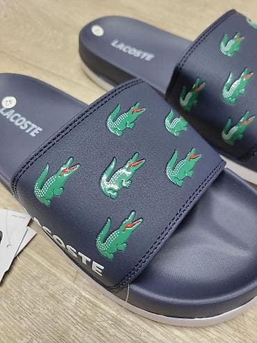 джинсы ливайс: Мужские сандалии, 42, Lacoste, Новый, цвет - Синий, Платная доставка — 3