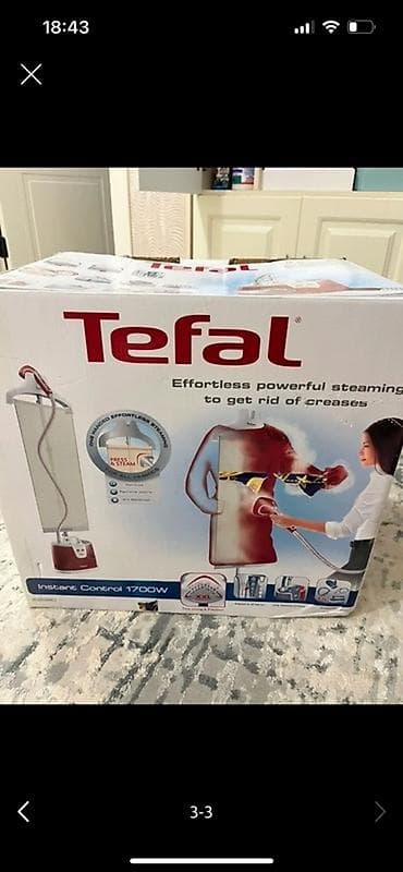 вертикальный паровой утюг philips: Отпариватель Tefal, Напольный — 1