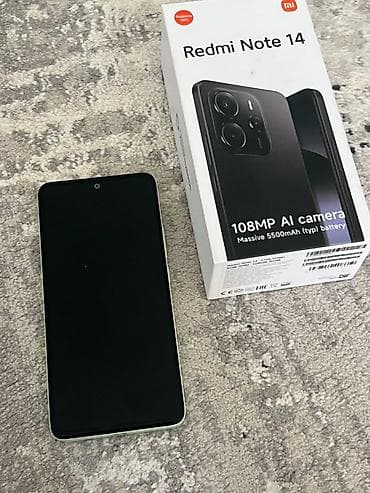 Redmi, Redmi Note 14, Колдонулган, 128 ГБ, түсү - Жашыл — 10