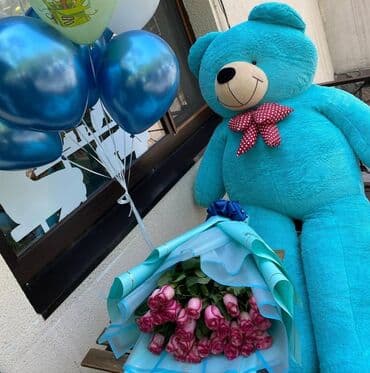 мишка 2 метра цена бишкек: Большой мишки размер 2мр продаётся. Хороший ручной качество супер — 13