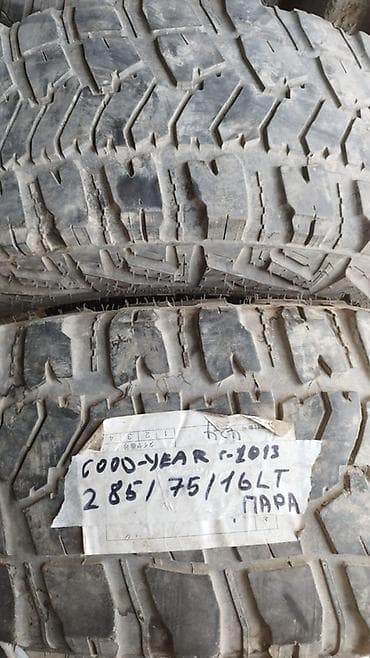 good year: Шины 285 / 75 / R 16, Б/у, Пара, Внедорожные (АТ/МТ), GoodYear — 1