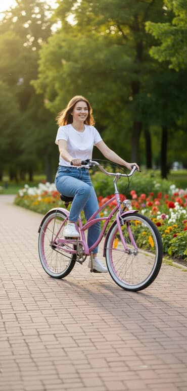 Шаардык велосипед, Велосипед алкагы XXL (190 - 210 см), Колдонулган