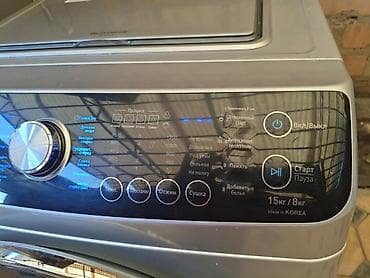 deco e4: Стиральная машина DAEWOO с фронтальной загрузкой, серебристый корпус — 5