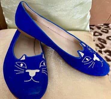 Продаю красивые и очень удобные кожаные(замша) балетки. Размер