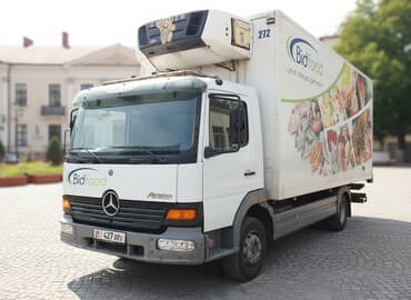 багажник для велосипеда: Грузовик, Mercedes-Benz, Стандарт, 7 т, Б/у — 1