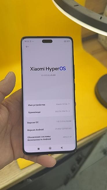 iphone 8 plus osh: Xiaomi, 13 Lite, Б/у, 256 ГБ, 2 SIM — 7