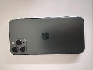 11 pro iphone: IPhone 11 Pro, Б/у, Matte Midnight Green — 1