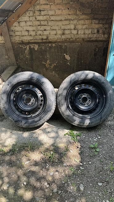 205 70 15 с: Колеса в сборе 205 / 65 / R 16, Всесезонная, Б/у, Комплект, Легковые, Железные, отверстий - 4 — 1