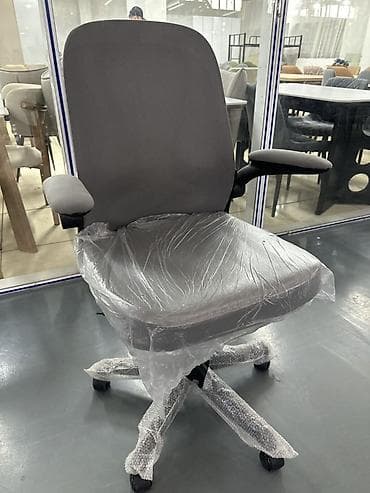 Офисные кресла: Офисное кресло, С колесиками, цвет - Серый — 2