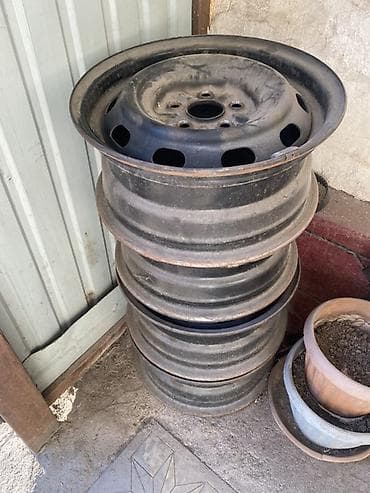 r20 lexus: Железные Диски R 14 Комплект, отверстий - 4 — 3