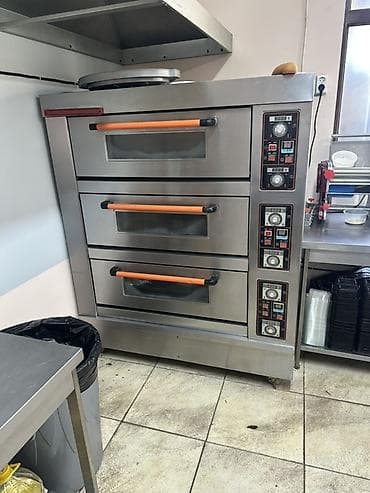 electric induction: Электрическая трёхкамерная печь для выпечки XYF-30ED - Тип — 3