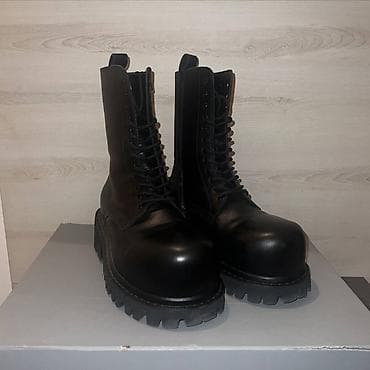 Туфли: Мужские ботинки, 40, 40.5, 41, Balenciaga, Новый, цвет - Черный — 1