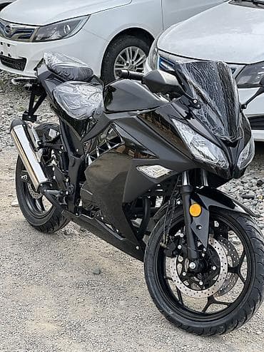 каски цена: Спортбайк Kawasaki, 200 куб. см, Бензин, Взрослый, Новый — 1