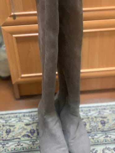 обувь для дома: Ботфорты клевые очень удобные! Сидят суперр и смотрятся богато! Модно — 3