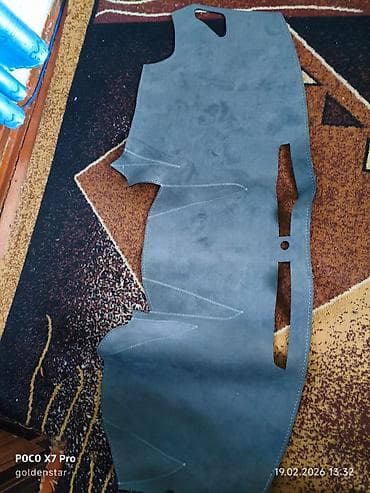 авто чехолдор: Алькантара Панель жапкычтар түсү - Боз, Жаңы, Өзү алып кетүү — 1