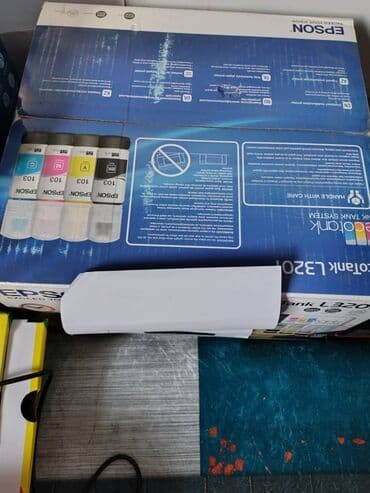 покупка принтеров: Многофункциональный струйный принтер Epson EcoTank L3201 в черном — 2
