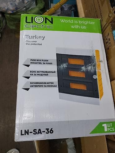 argus security systems: Электрический щит, Пластиковые, Lion Electric — 1