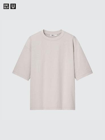 печать принт на футболках: Мужская футболка, L, XL, Uniqlo, Новый, цвет - Серый, Самовывоз, Бесплатная доставка, Платная доставка — 4