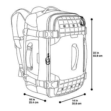 бост: Maxpedition ironcould 48 литра американская тактическая сумка для — 5