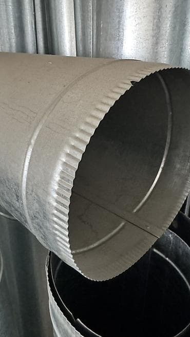 Дом и сад: Круглые оцинкованные воздуховоды - Тип: прямые круглые секции — 2