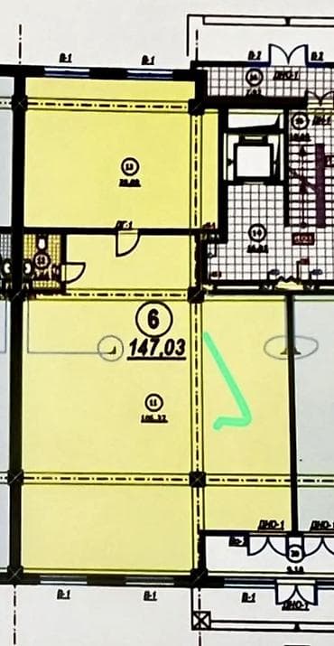 122: Продажа офисов 147 м², Без ремонта, Многоэтажное здание, 1 этаж — 4