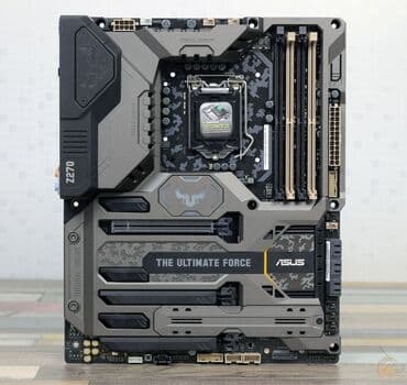 накопитель для буфера: Материнская плата, Б/у, Asus, LGA1151, ATX, Для ПК — 1