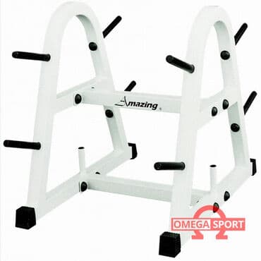 гантели наборные обрезиненные: Подставка для блинов от штанги Amazing 341A Материал: Металл — 1