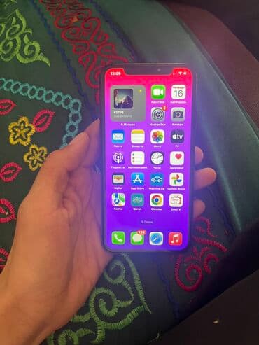 айфон х арзан: IPhone X, Колдонулган, 64 ГБ, Кара, Каптама, Коргоочу айнек, 100 % — 1