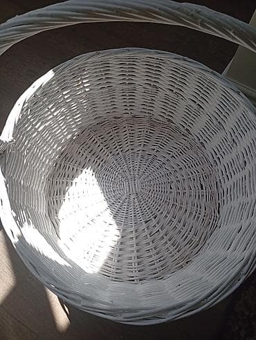 купить корзину: Корзина для вещей, цвет - Белый — 1