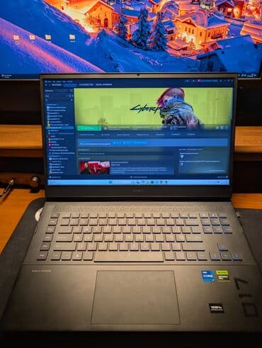 на ноутбук: Ноутбук, HP, 16 ГБ ОЗУ, Intel Core i7, 17.3 ", Б/у, Игровой, память NVMe SSD — 1