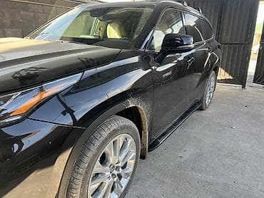 highlander 2012: Наружные накладки порогов Toyota, 2020 г., Новый — 9