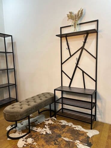 мебель в прихожую: Гарнитур для прихожей, Новый, Вешалка, Платная доставка, цвет - Черный — 3