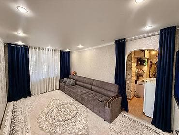 квартира 2 к: 3 комнаты, 60 м², 2 этаж, Евроремонт — 1