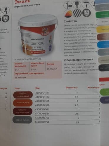 водами съемка краска: Акриловый эмали для наружных и внутренней работ на любой поверхностей — 8