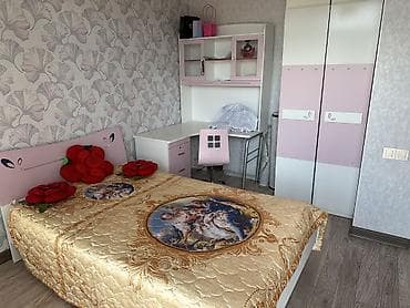 детский мебель шкаф: Детская гарнитура, Б/у, Для девочки, цвет - Розовый, Самовывоз — 2