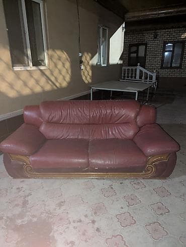 паталь: Комплект мягкой мебели, цвет - Красный — 6