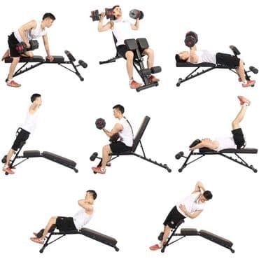 поттер: Скамья для упражнений на все тело: регулируемая скамья идеально — 6