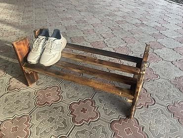 с мебелью: Полка для обуви, Дерево — 1