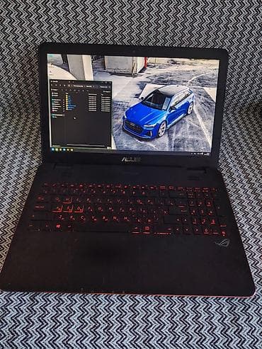 asus g15: Asus Rog G551V, Core i7 6700hq, Ram 8Gb, SSD 128gb, HDD 1tb, GTX 960M — 2