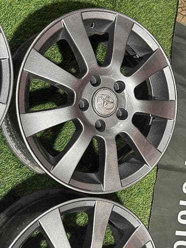 16 lt: Литые Диски R 16 Toyota, Комплект, отверстий - 5, Б/у — 6