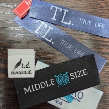 жаккардовое платье: Жаккардовые этикетки для одежды Этикетки для одежды Бирки для одежды — 4