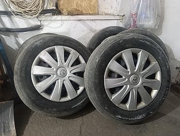 rays volk: Колеса в сборе 205 / 65 / R 15, Лето, Б/у, Комплект, Легковые, Железные, отверстий - 5 — 3