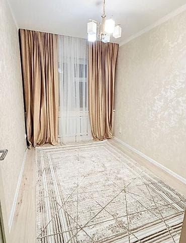 Батирлер: 3 бөлмө, 70 м², 106-серия, 9 кабат, Евроремонт — 4